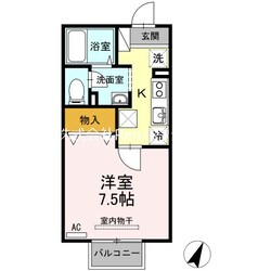 セリバテールの物件間取画像